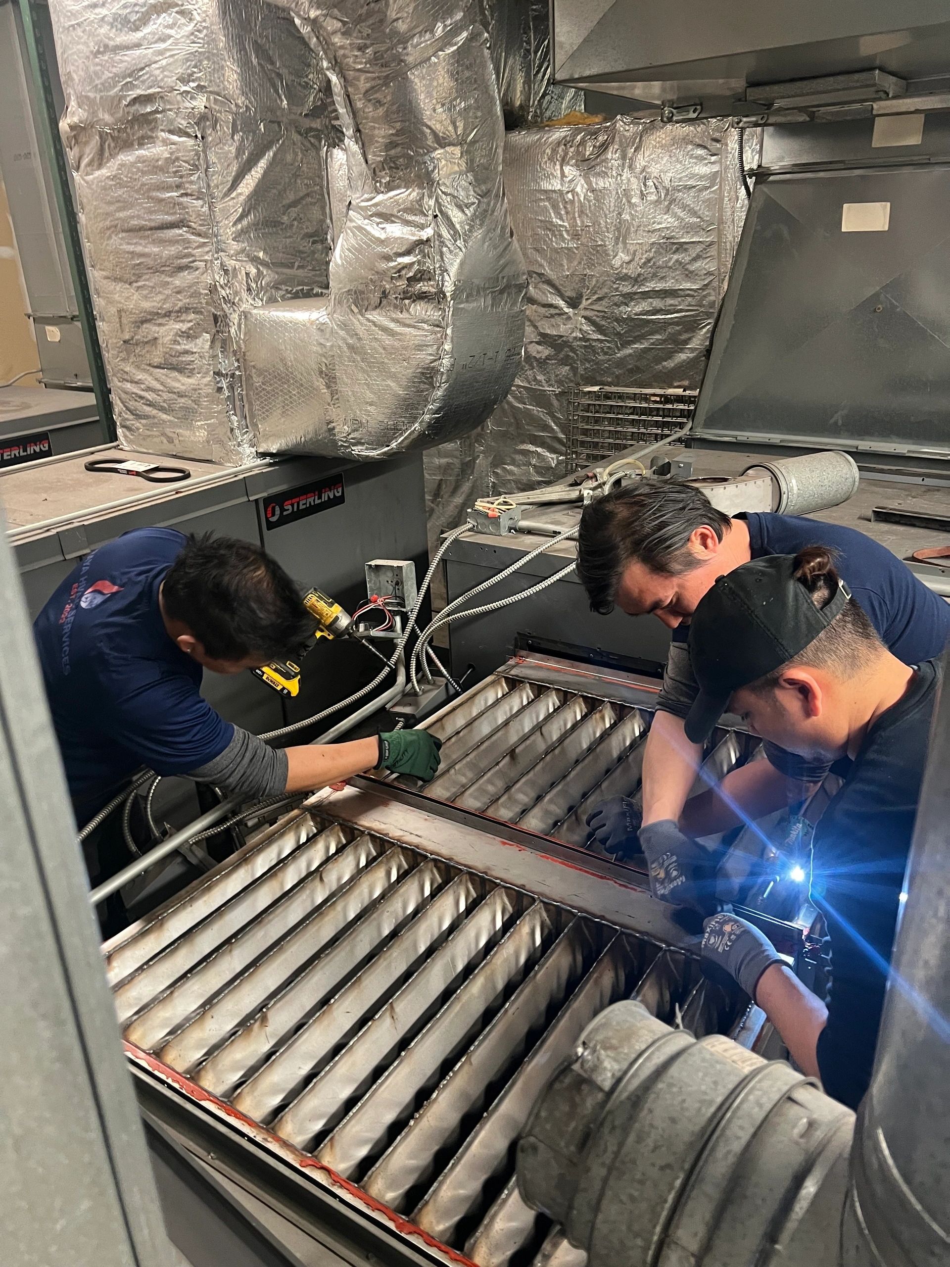 Araya HVAC technician team